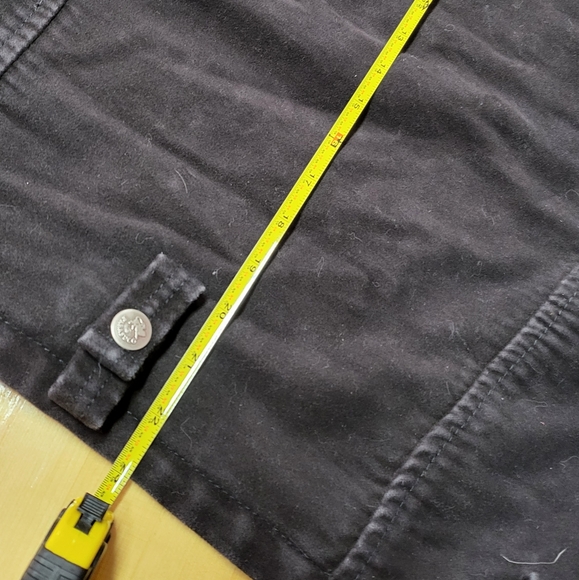 Vintage Parasuco Biker Jacket 100% Cotton Black - Picture 7 of 8